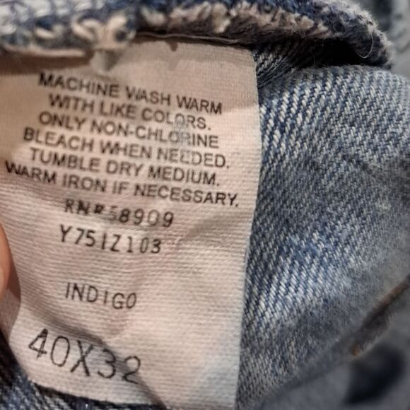 Cremiuex Relaxed jeans, indigo, size 40 x 32 - Picture 9 of 10